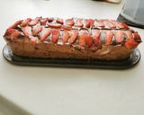 Csokoládé torta eperrel sütés nélkül 🍓🥧 recept fázis 3 fotója