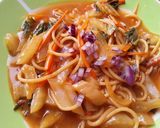 Foto del paso 7 de la receta: Fideos🍝 con col🌿, cebolla🌰 y zanahoria🥕...🤔