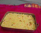 கேசர் கலாகந்த் (Kesar kalakand recipe in tamil) ரெசிபி ஸ்டேப் 12 புகைப்படம்