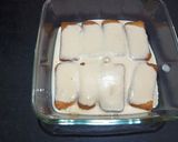A picture of step 4 of Rusk milk custard pudding.