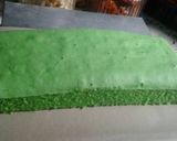 Foto langkah ke 7 dari resep Cake Pandan kukus kejuu.