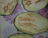 عکس مرحله 1 از دستور بادمجون شکم پر 😋♥️