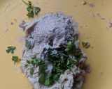 A picture of step 2 of Arbi ke kebab.
