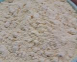 A picture of step 2 of Green dhokla.