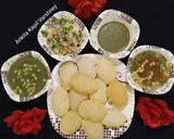A picture of step 1 of Teekhi (Suji K Golgappe).
