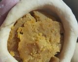 A picture of step 9 of Puran Poli.