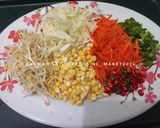 Foto langkah ke 2 dari resep Bakwan Sayur Pedas 🥕🌶.