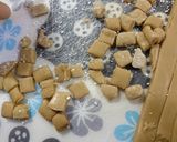 A picture of step 2 of Tiger Stripe Brown Sugar Milk with Pearls.