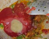A picture of step 2 of Bread chilli milli.