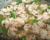A picture of step 3 of Prawns angara karahi.