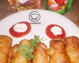 A picture of step 7 of Chicken cheese roll.
