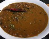 A picture of step 3 of Chana Rangeela.