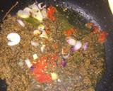 (Brown spaghetti)soyayyar taliya me kayan lambumatakin girki3 hoto