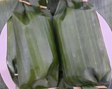 Foto langkah ke 5 dari resep Nasi Bakar Cumi Asin.
