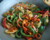 Foto del paso 3 de la receta Espaguetis con verdura y soja