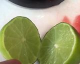 A picture of step 1 of Watermelon lemonade Iftar special.