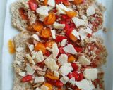 Foto del paso 1 de la receta Pizza de pan de molde con 8 cereales y semillas en el sartén
