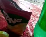 A picture of step 3 of Cucumber limca.