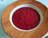 Foto langkah ke 7 dari resep Sup krim buah Bit atau Root beet Cream Soup.