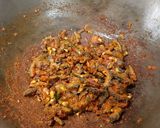 A picture of step 7 of Achaari Karela.