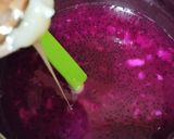 Foto langkah ke 2 dari resep Puding Buah Naga Vla Vanila.