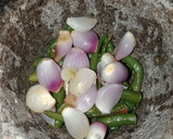 Foto langkah ke 2 dari resep Sambal Lombok Ijo Teri.