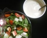 A picture of step 2 of Home made mayonnaise.