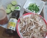 รูปขั้นตอนการทำที่ 2 ของ ลาบเส้นแก้ว,เห็ดภูฏาน - คีโต,วีแกน,เจ