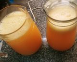 Foto del paso 4 de la receta: Jugo de naranja con durazno y algo más
