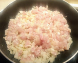 Foto del paso 3 de la receta: Calabacín relleno de pollo y bacon con bechamel