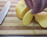 Foto del paso 2 de la receta: Lasaña fría de mango y brandada de bacalao