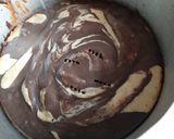 A picture of step 11 of Marble cake.