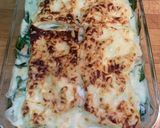 Une image de l'étape 5 de Lasagnes saumon et épinards.