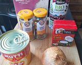 Une image de l'étape 1 de Curry de haricots rouges.