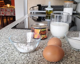 Foto del paso 1 de la receta: Natillas con Melocotón en Almíbar