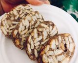 عکس مرحله 2 از دستور بیسکوئیت موزائیکی