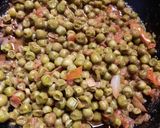 A picture of step 3 of Masala Matar Chaat.