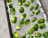 A picture of step 6 of Roasted Brussels Sprouts.