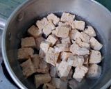 Foto langkah ke 2 dari resep Kotokan tahu tempe ikan tenggiri asap.
