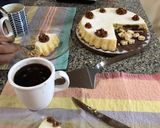 Foto del paso 6 de la receta: Tarta de RICOTA con DULCE DE LECHE 🐮