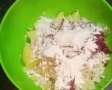 A picture of step 2 of Beetroot tikki - Veg starters.