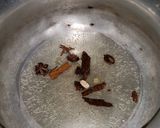 A picture of step 4 of Shahi white biryani.