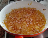 Foto del paso 3 de la receta: Brócoli en ajada con espirales de lentejas y gambas al pilpil