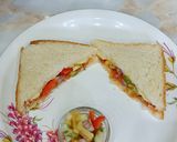 A picture of step 4 of Fireless Nutritious Veg Sandwich.