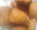A picture of step 6 of Mandazi's.