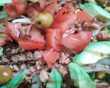Foto del paso 3 de la receta: Ensalada variada, hoy... Con melocotón!!