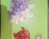 Foto langkah ke 2 dari resep Kacang panjang Daging Jamur Masak Kecap.