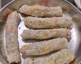 A picture of step 2 of Rice Paper Roll.