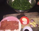 Foto langkah ke 1 dari resep Kacang panjang tumis daging giling.