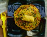 বেসন চিলা উইথ লেমন বাটার (besan chila with lemon butter recipe in Bengali) রেসিপি ধাপ - 16 ছবি